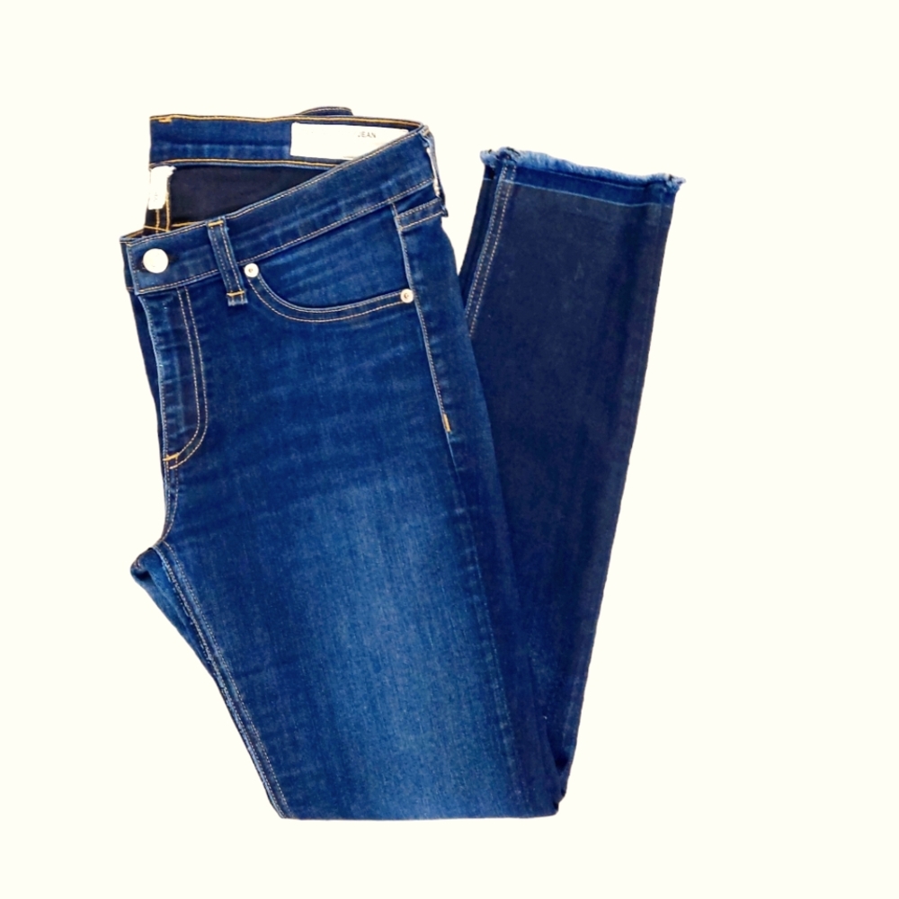 Rag & Bone Jean Skinny Dearborn Tag Size 30 Selvedge-Inspired Hem